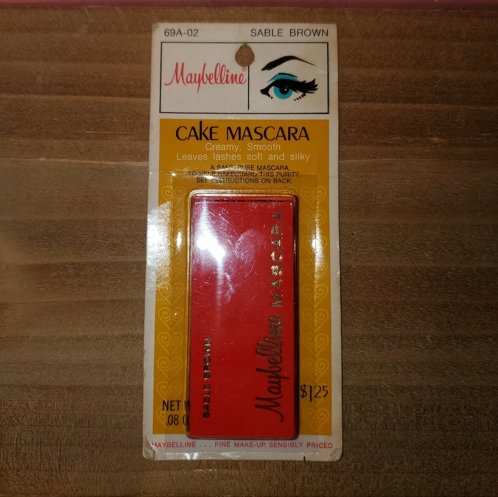 Rare Vintage Maybelline Cake Mascara